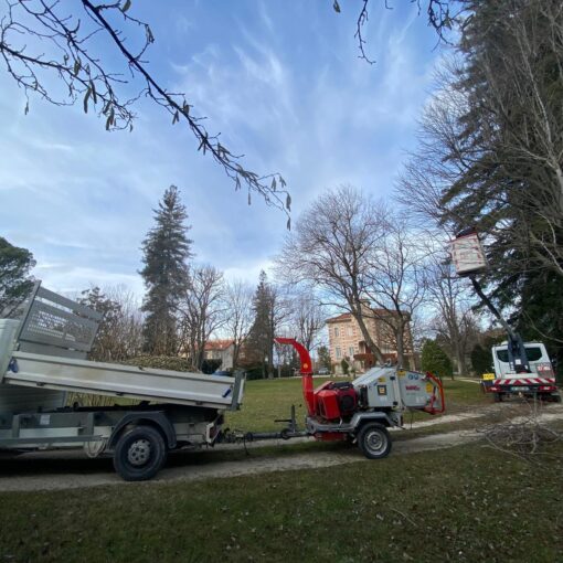 Broyage forestier et gestion des rémanents OLD Aix en Provence